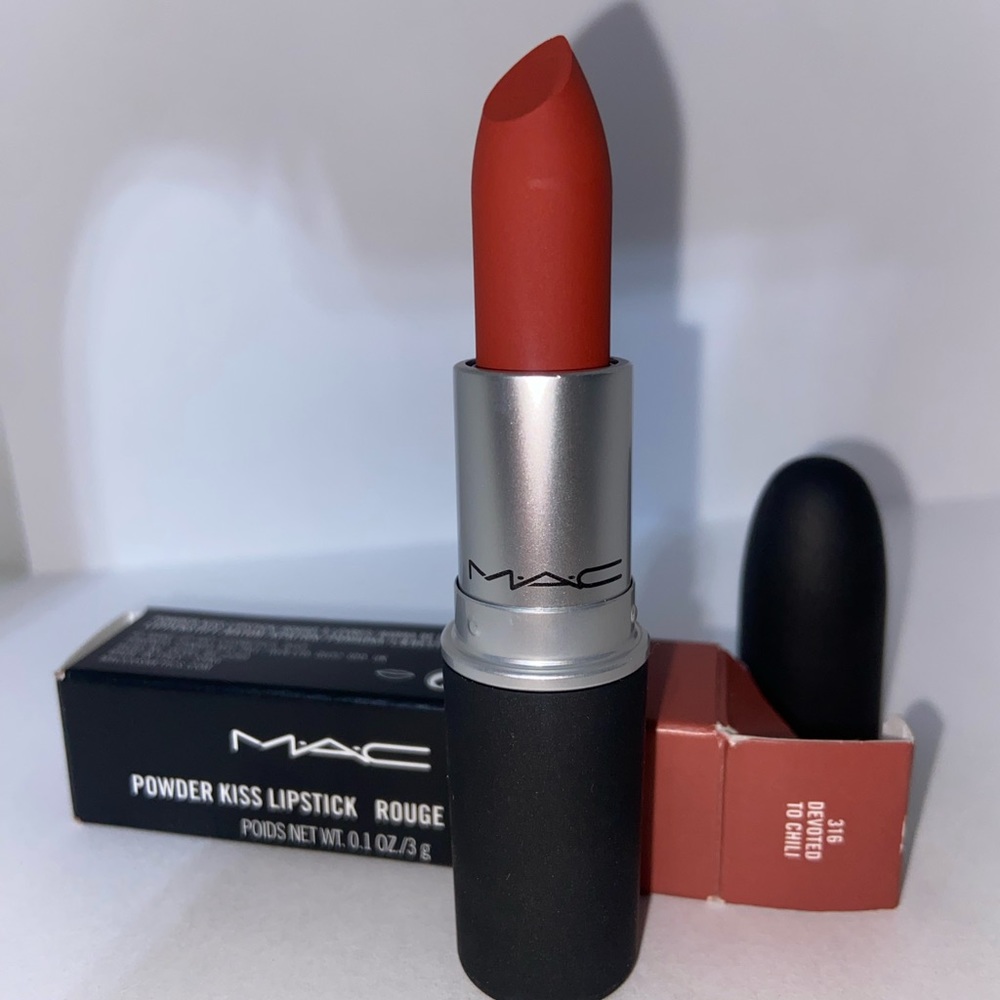 MAC Powdered Kiss Devoted To Chill Lipstick